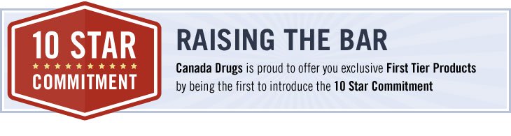 Canada Drugs 10 Star Commitment